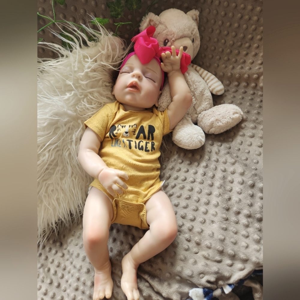 Realistic reborn baby girl